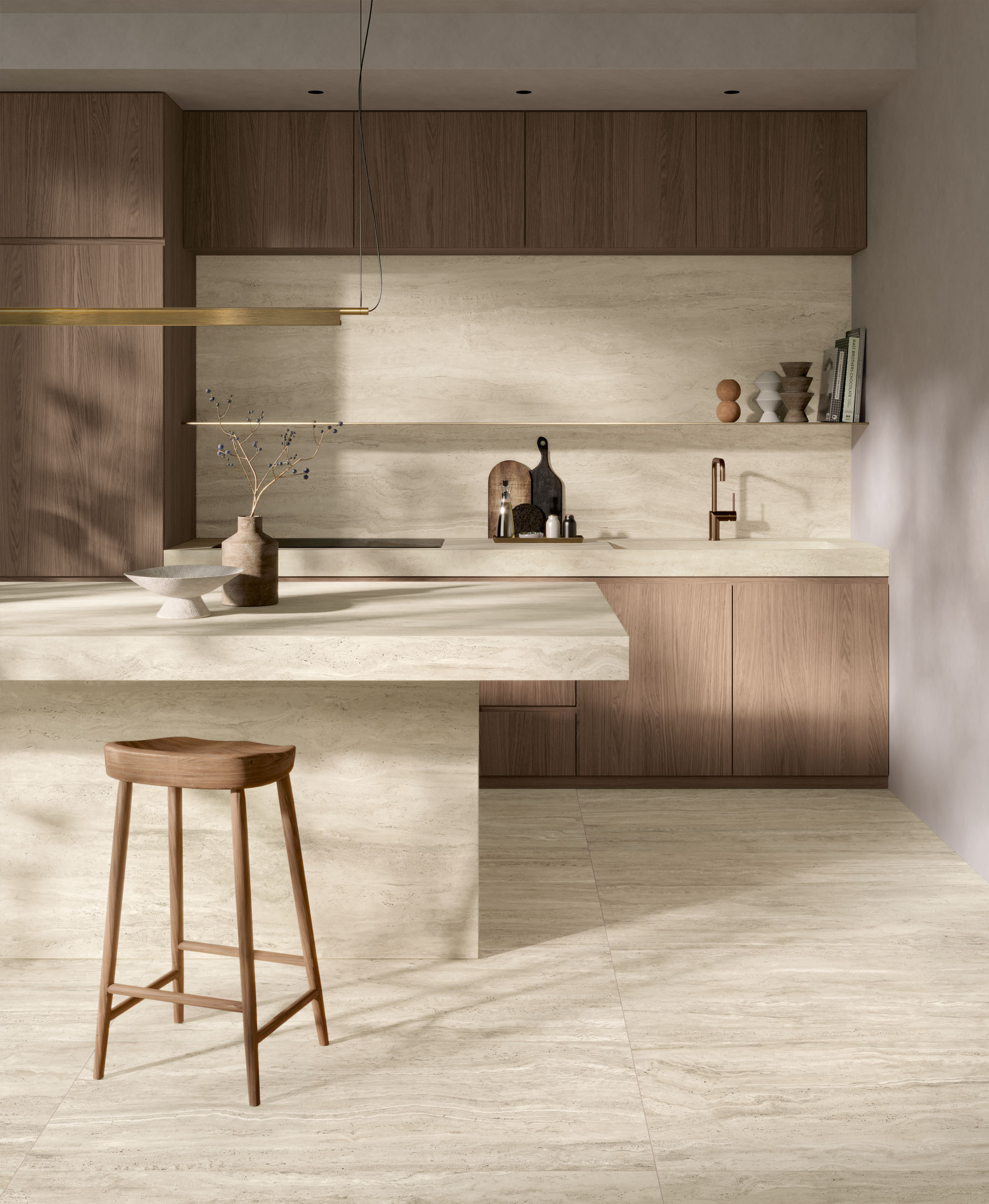 Stone in the kitchen